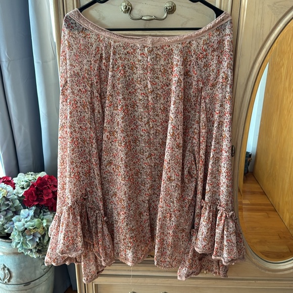 Free People Boho Cardigan Tie Top - Picture 13 of 13